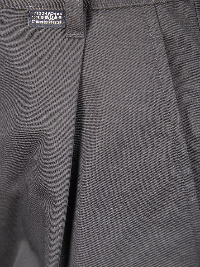 Mm6 By Maison Margiela Tailored Straight Leg Pants