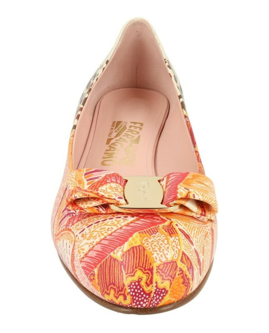 Ferragamo Vara Leather Pumps - Narrow Width