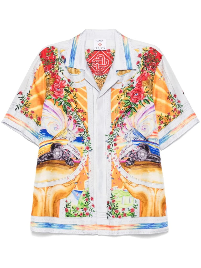Casablanca Graphic-Print Shirt