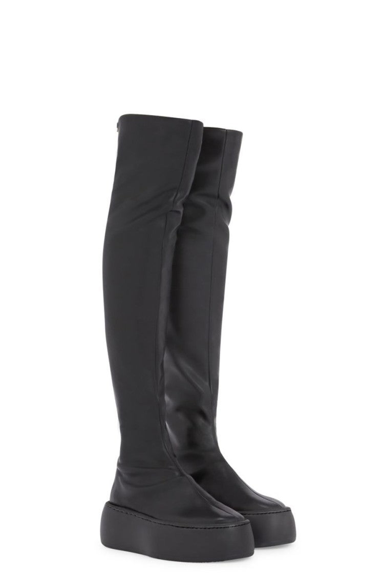 Giuseppe Zanotti Over-The-Knee Black Ankle Boots