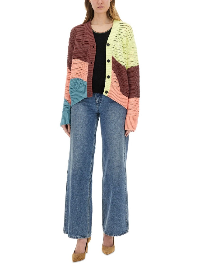 Ps Paul Smith Gradient Wave Cardigan