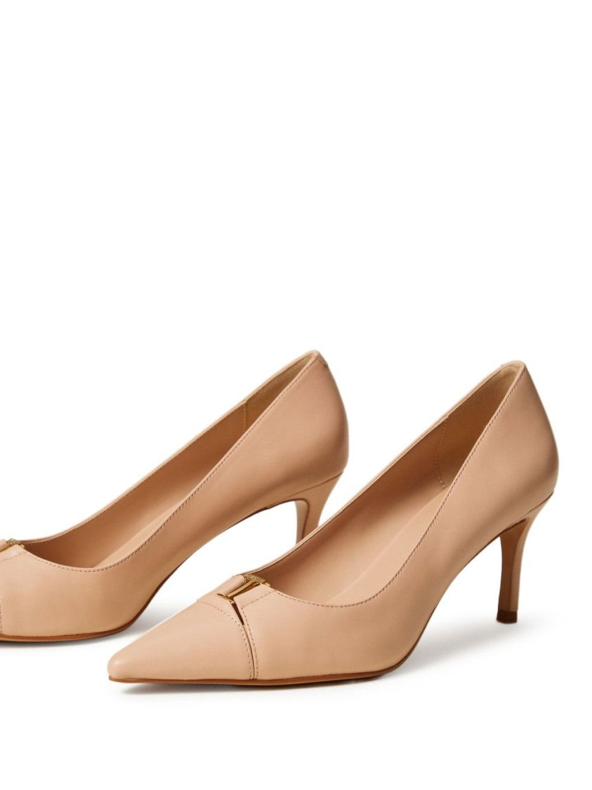 Twin-Set Pointed-Toe Heels With Modest Stiletto And Decorative Detail