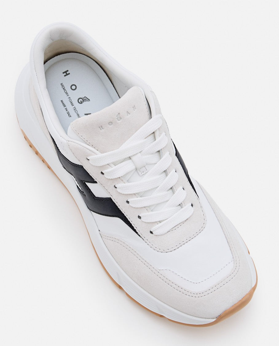 Hogan H669 White Leather Sneakers