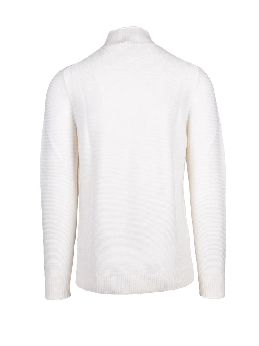 Kangra Mock Neck Pullover With Volcano Collar