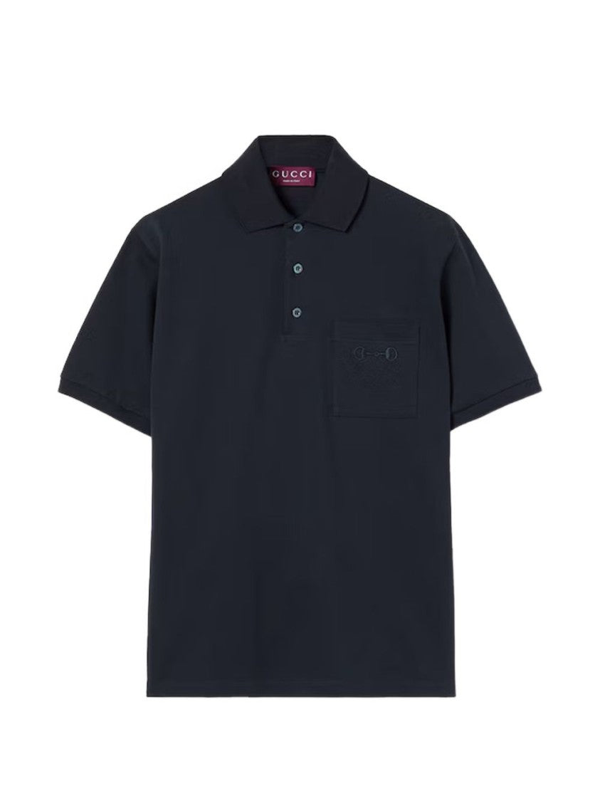 Gucci Classic Short-Sleeve Polo Shirt