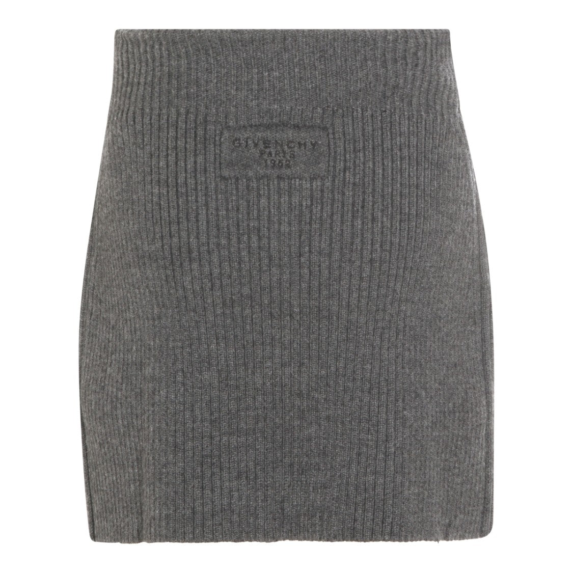 Givenchy Grey Wool Skirt