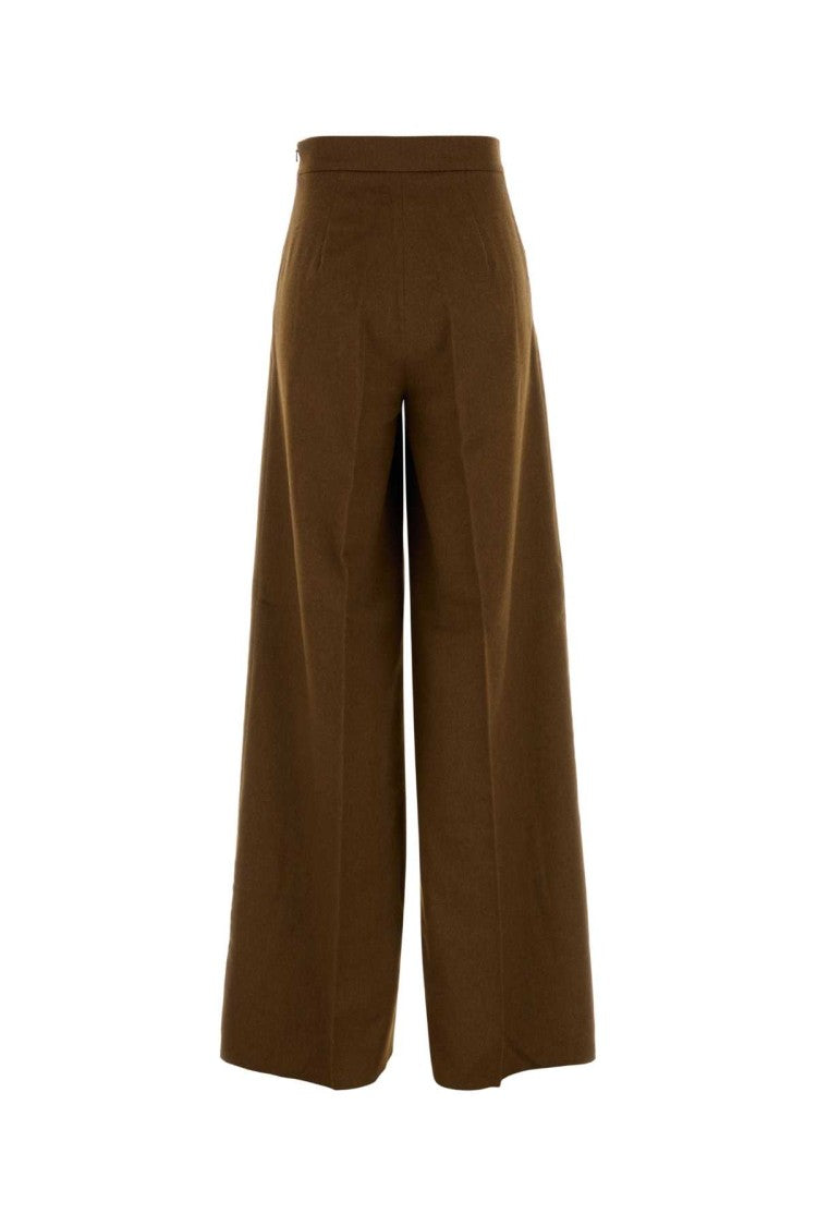 Max Mara Camel Axe1234 Wide-Leg Pant
