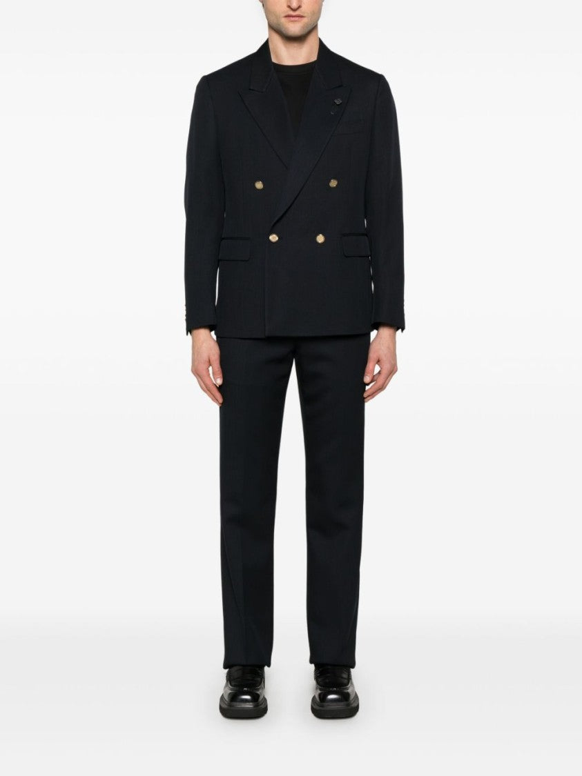 Lardini Double-Breasted Feeling Jacket