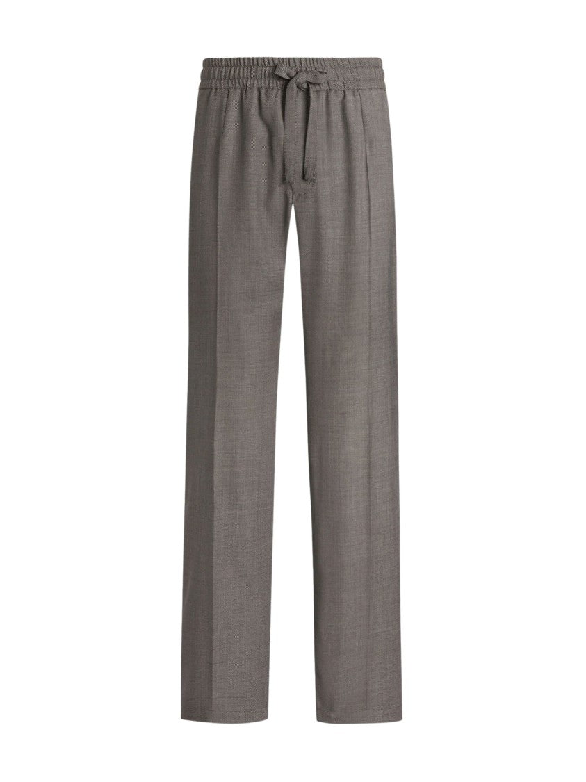 Dolce & Gabbana Wool Jogging Drawstring Sweatpants