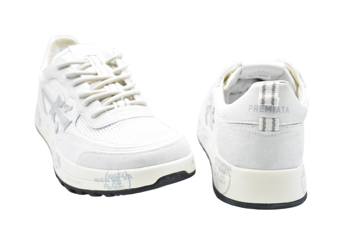 Premiata White Refined Innovation Essential Performance Shoes