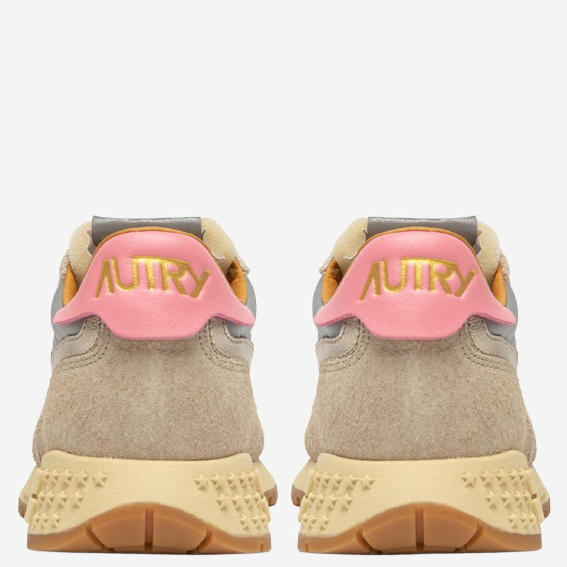 Autry Panel-Designed Sneakers Crafted From Suede And Nylon