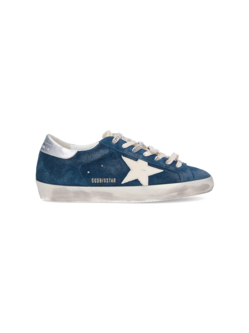 Golden Goose "Super-Star" Sneakers – Blue