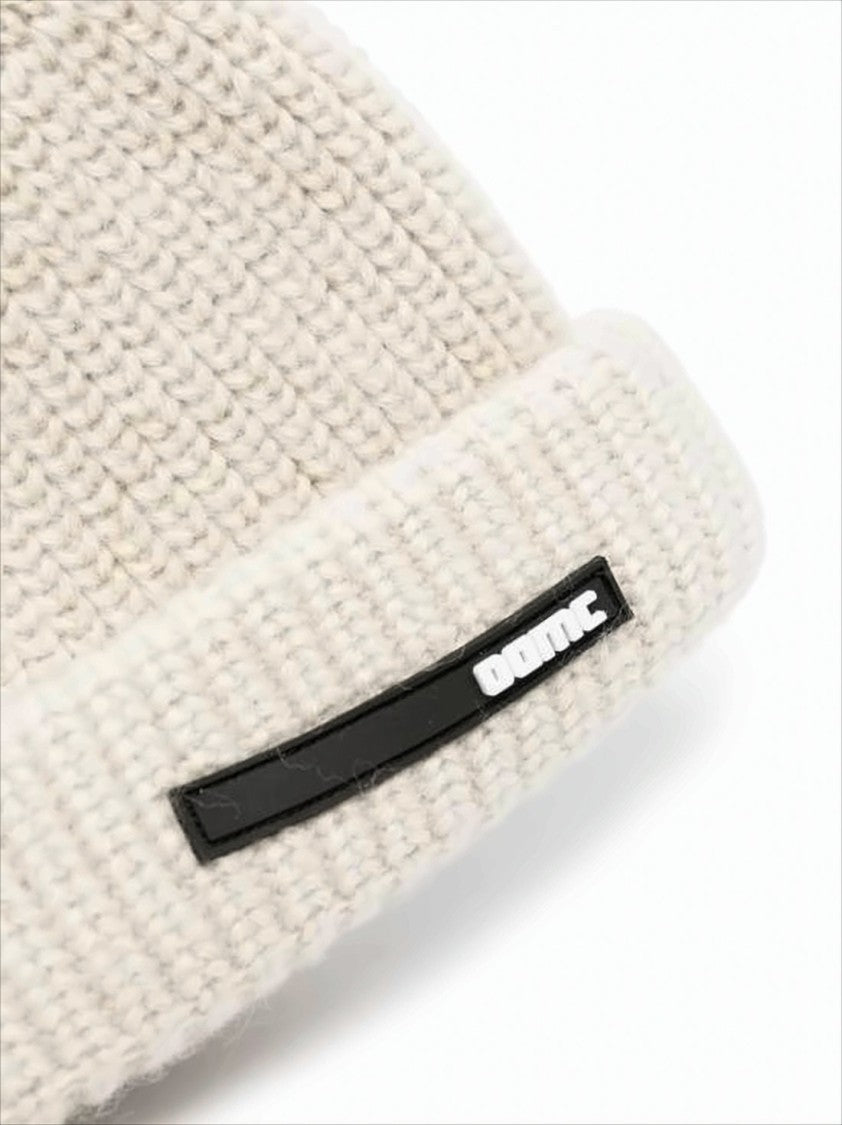 Oamc Ribbed Wool Beanie With Folded Cuff