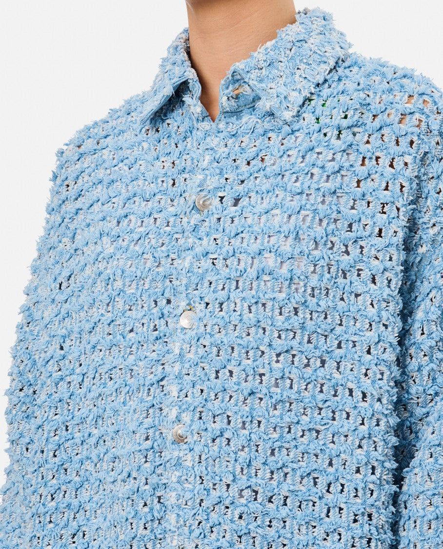 Stella Mccartney Boucle Denim Shirt
