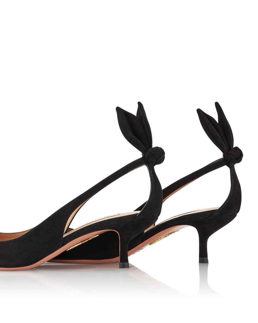 Aquazzura Bow Tie Pump 50