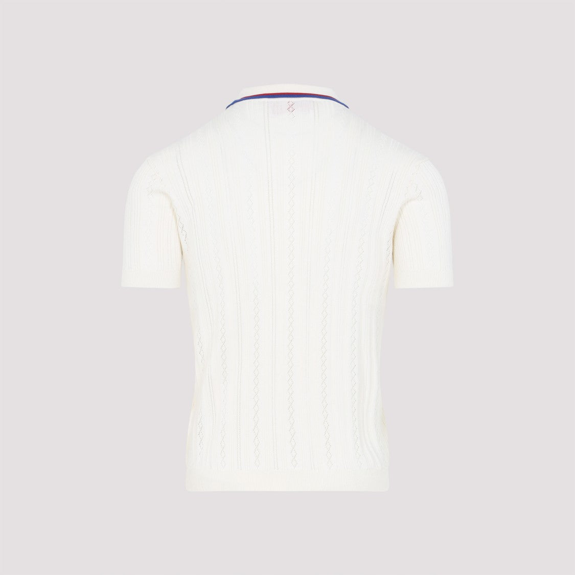 Valentino Butter White Cotton Polo