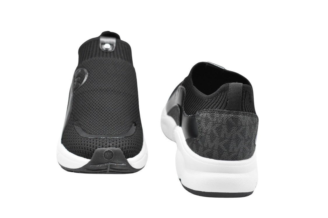Michael Kors Low-Top Black Knit Shoes With Sole