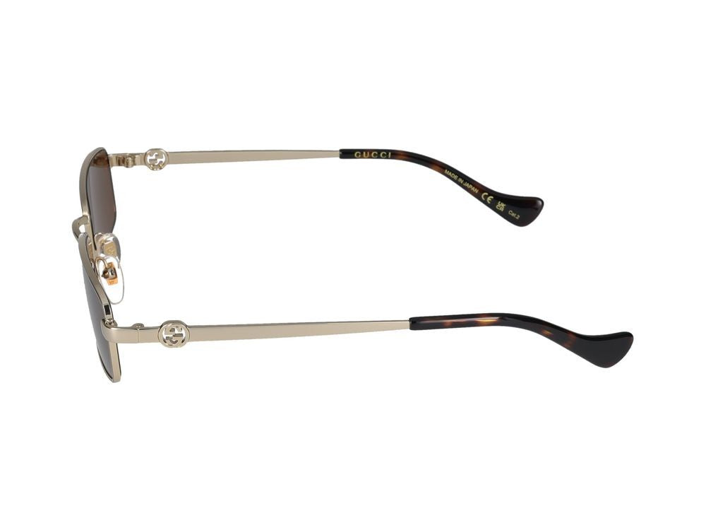 Gucci Sunglasses Gg1600s 002 Gold Gold Brown 56/18/140