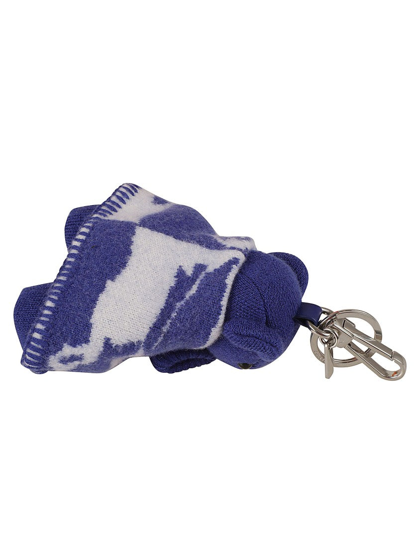 Burberry Cozy Bear Accessory In Plush Wool