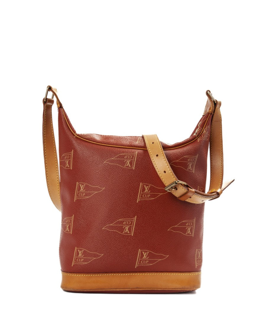 Louis Vuitton Le Touquet Mm American Cup In Orange