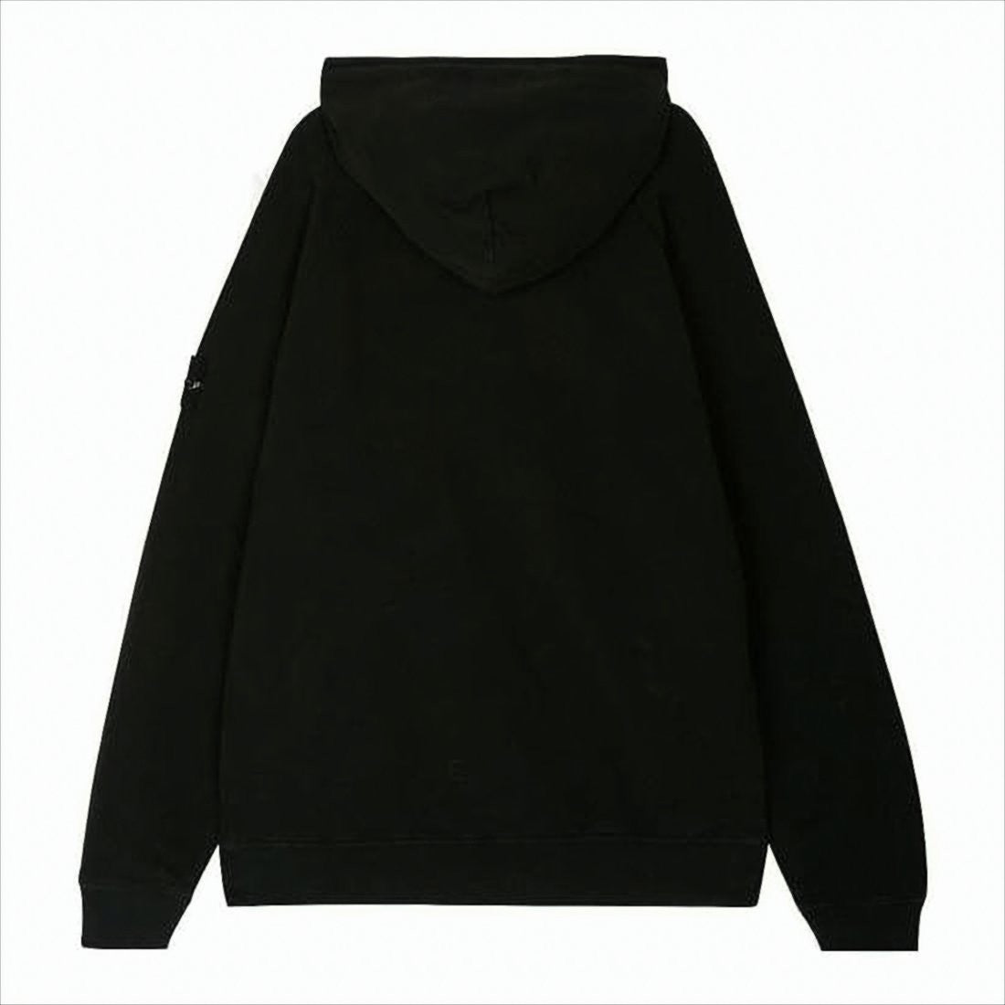 Stone Island Classic Black Pullover Hoodie