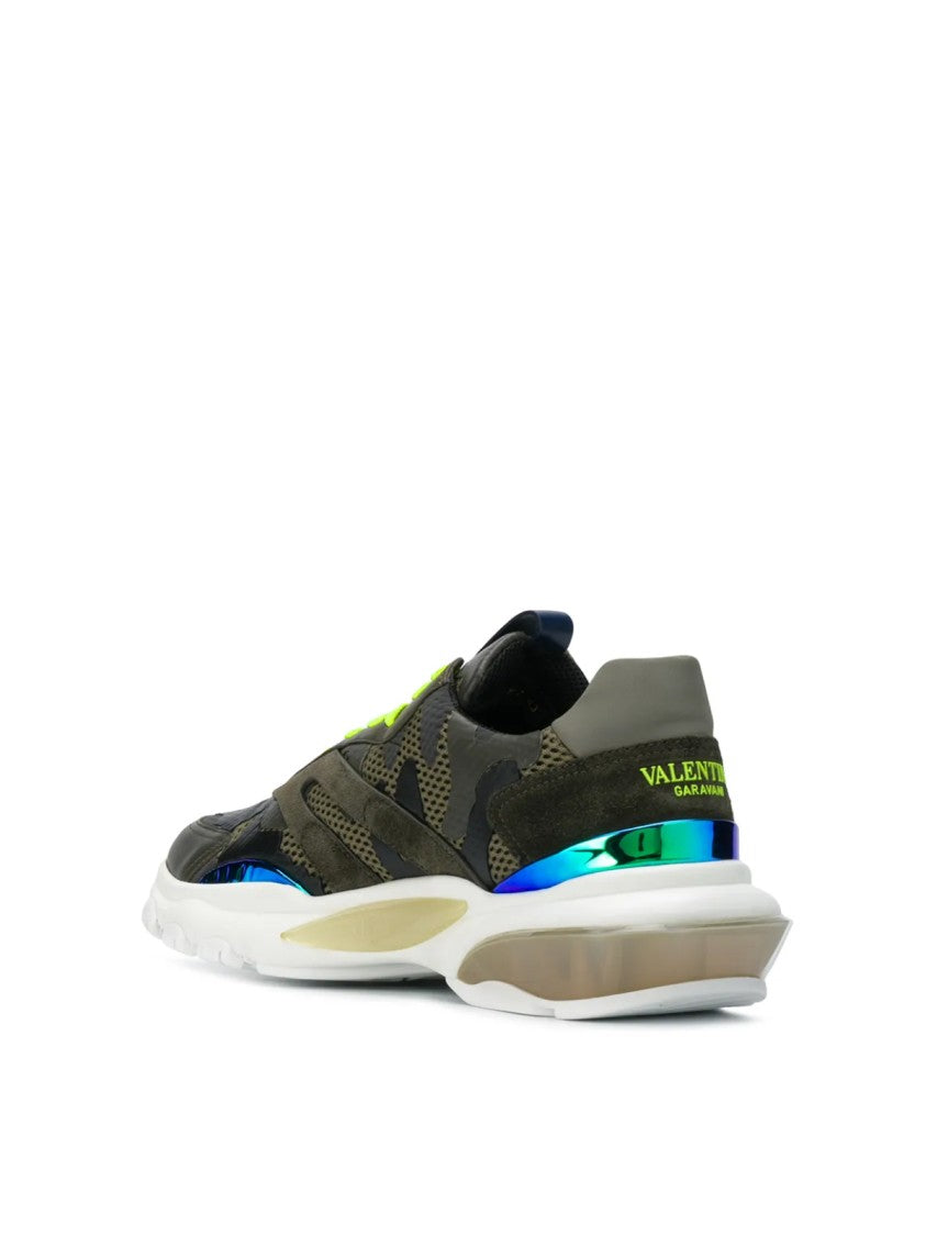Valentino Garavani Bounce Camouflage Sneakers