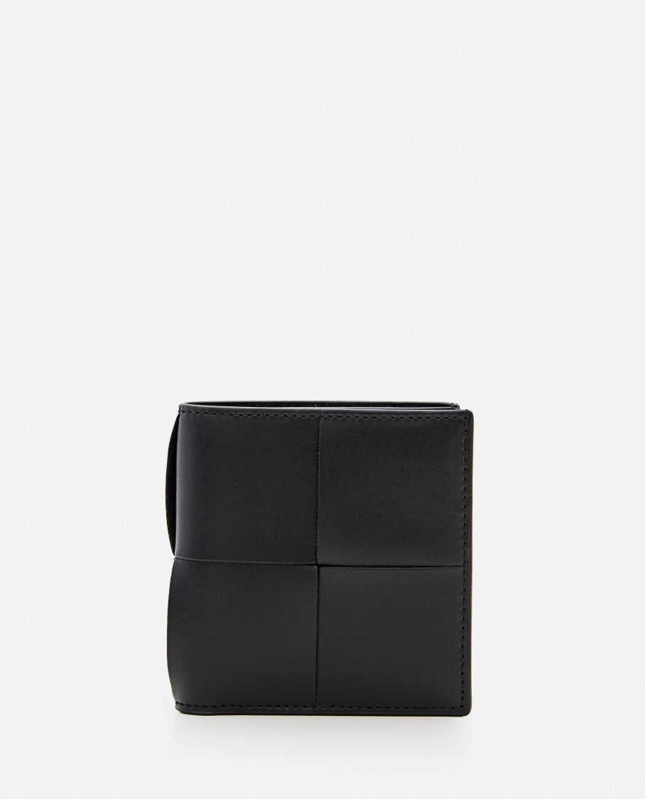 Bottega Veneta Urban Woven Leather Wallet