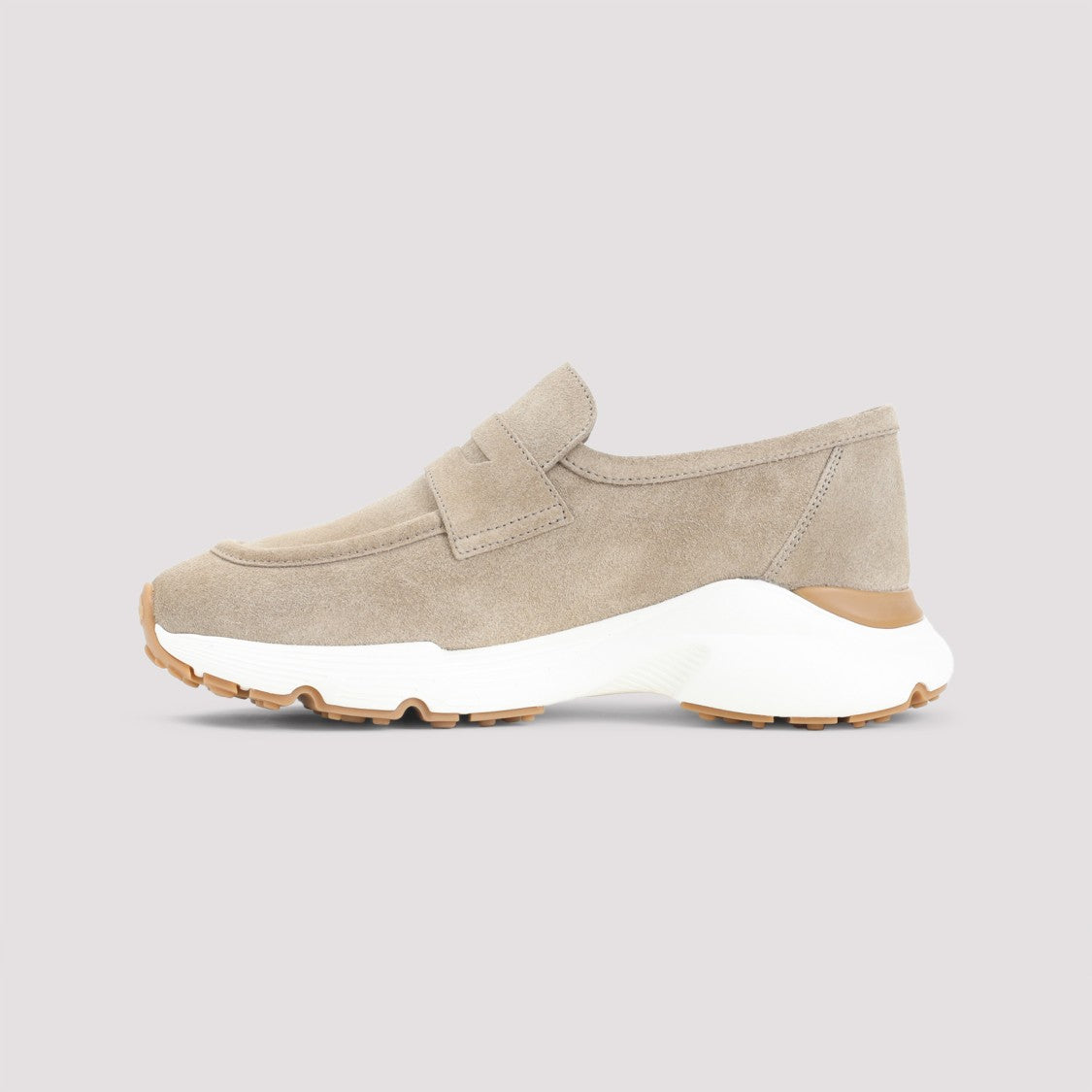Tod's Loafer-Inspired Suede Sneakers