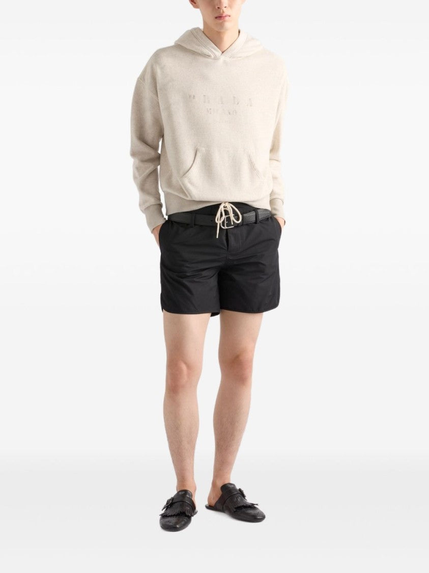 Prada Cotton Fleece Hoodie