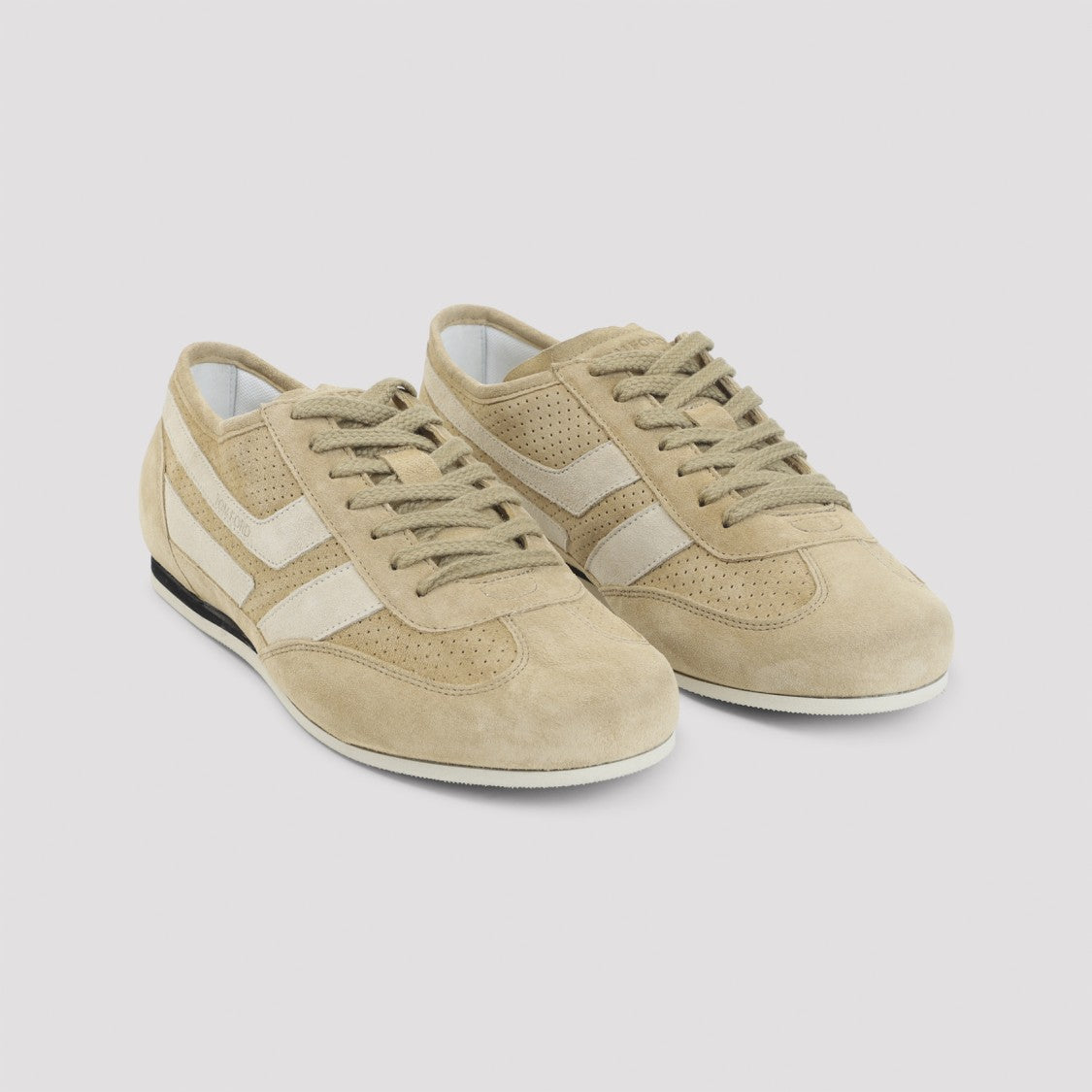 Tom Ford Suede Low Top Sneakers
