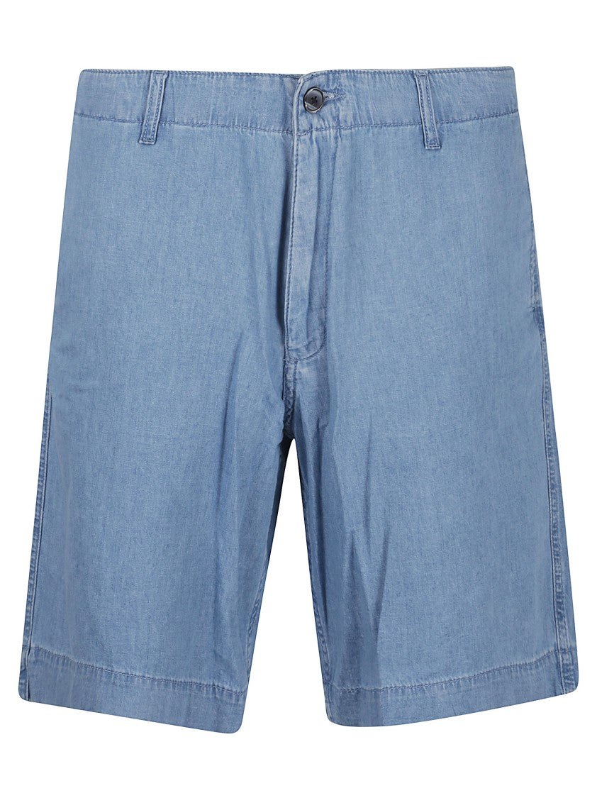 Emporio Armani Classic Cut Cotton Bermudas