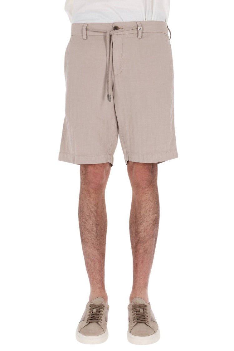 Myths Apollo-S Lyocell-Linen Drawstring Shorts