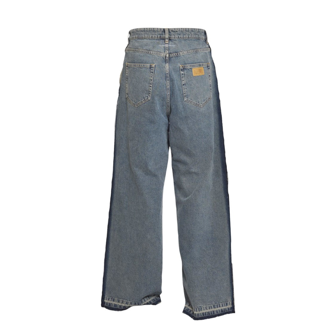 Mm6 By Maison Margiela Relaxed Straight-Leg Denim Jeans With Classic Five-Pocket Design