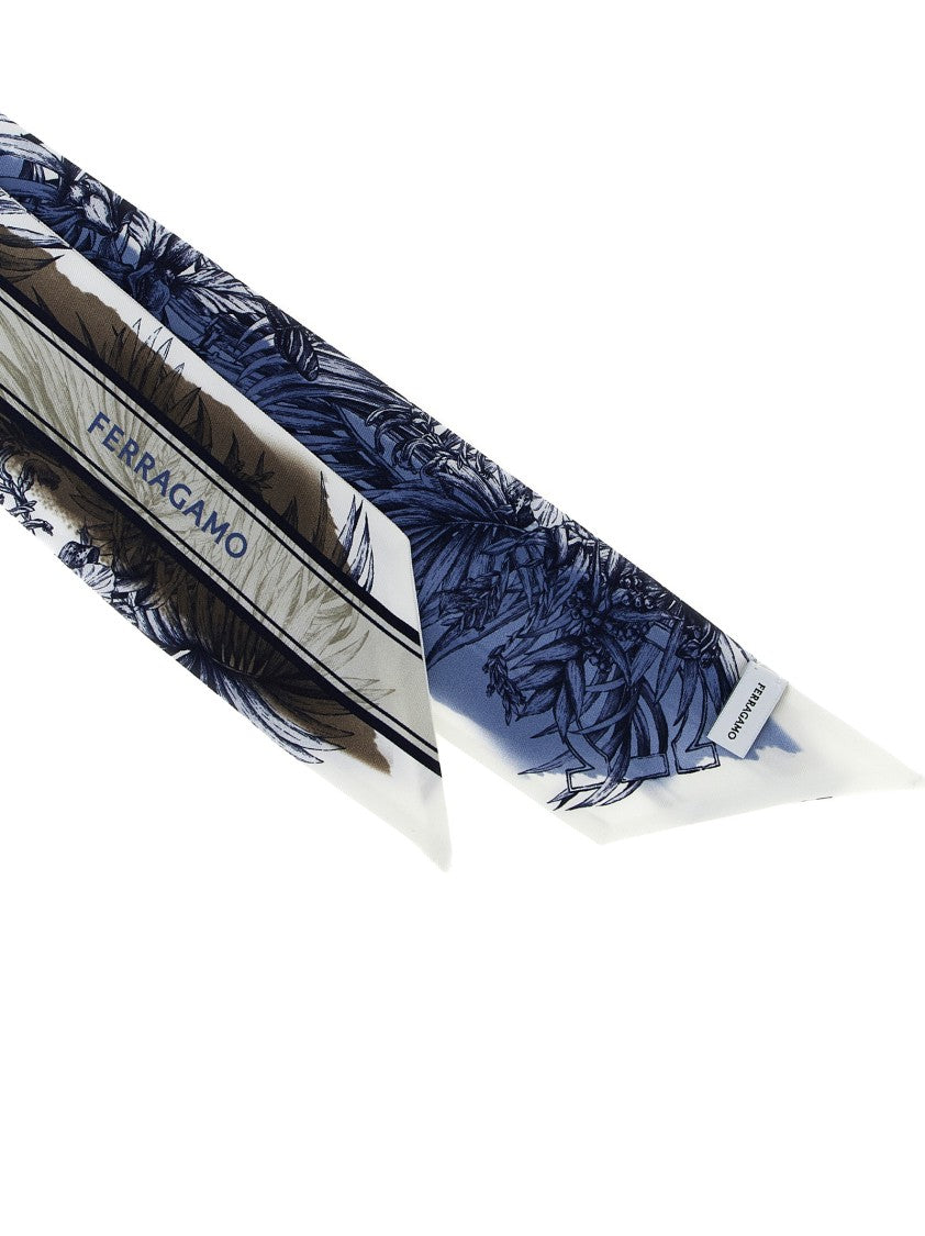 Ferragamo Gravure' Print Bandeau