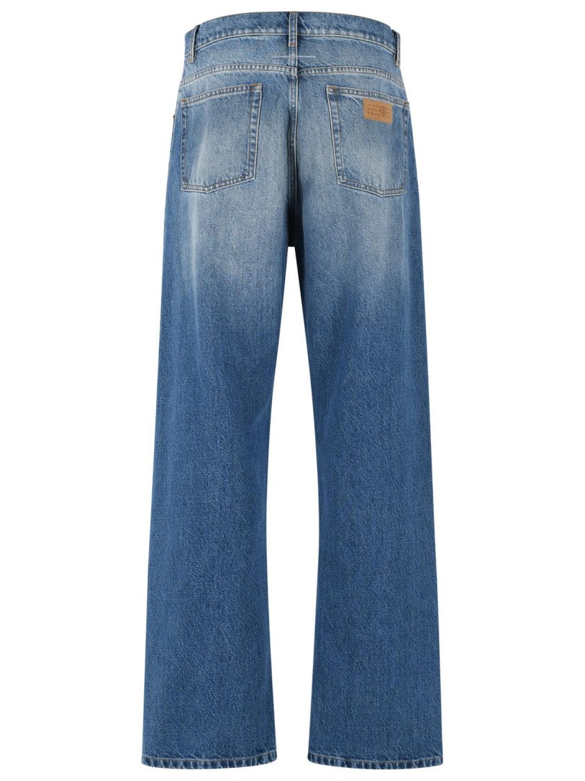 Mm6 By Maison Margiela Blue Denim Jeans