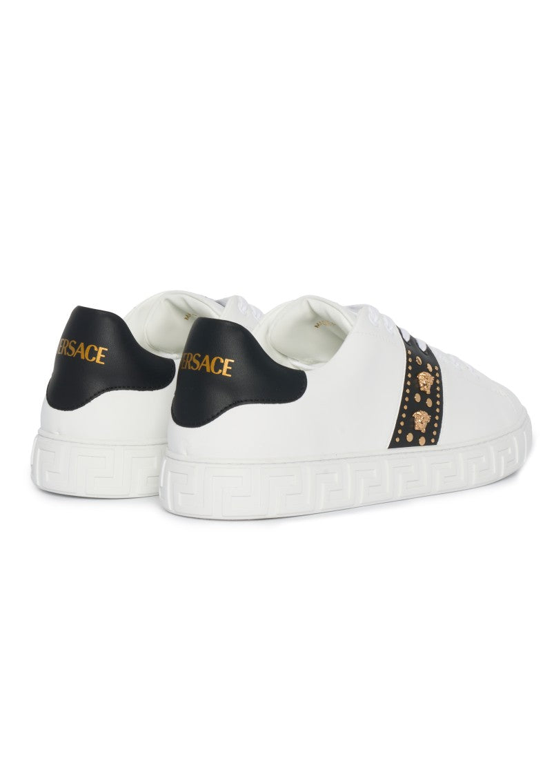 Versace Versace White Eco-Leather Sneakers