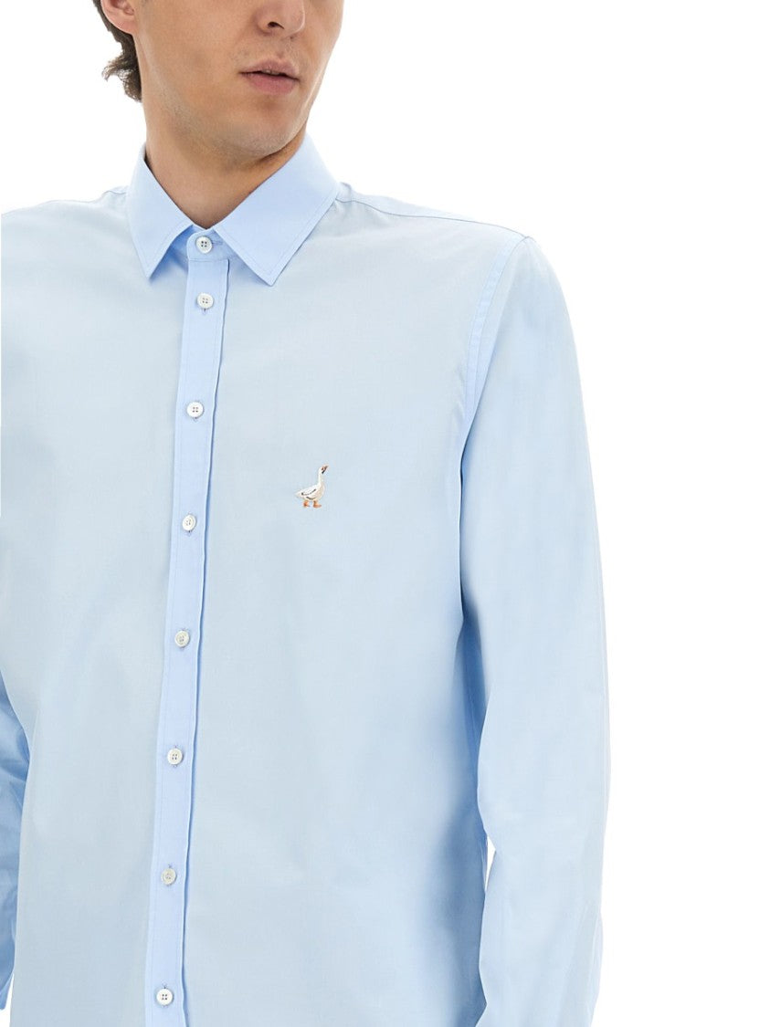 Moschino Classic White Cotton Poplin Shirt