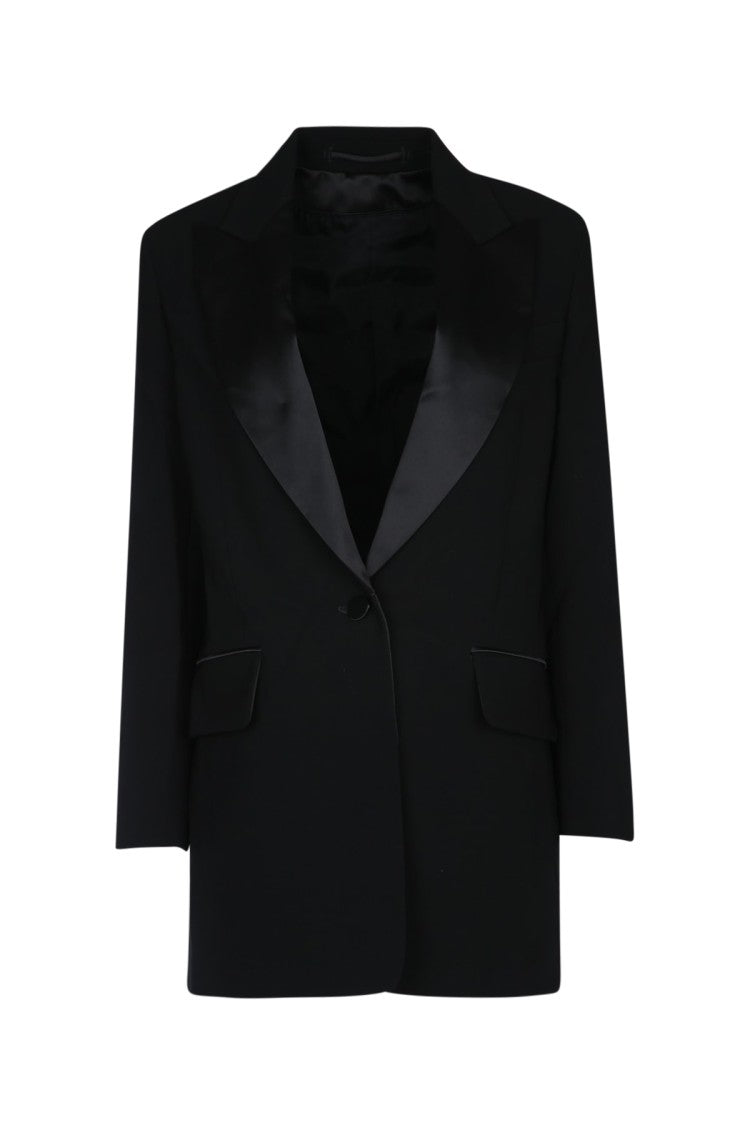 Pianoforte Tailored Blazer With Satin Lapel