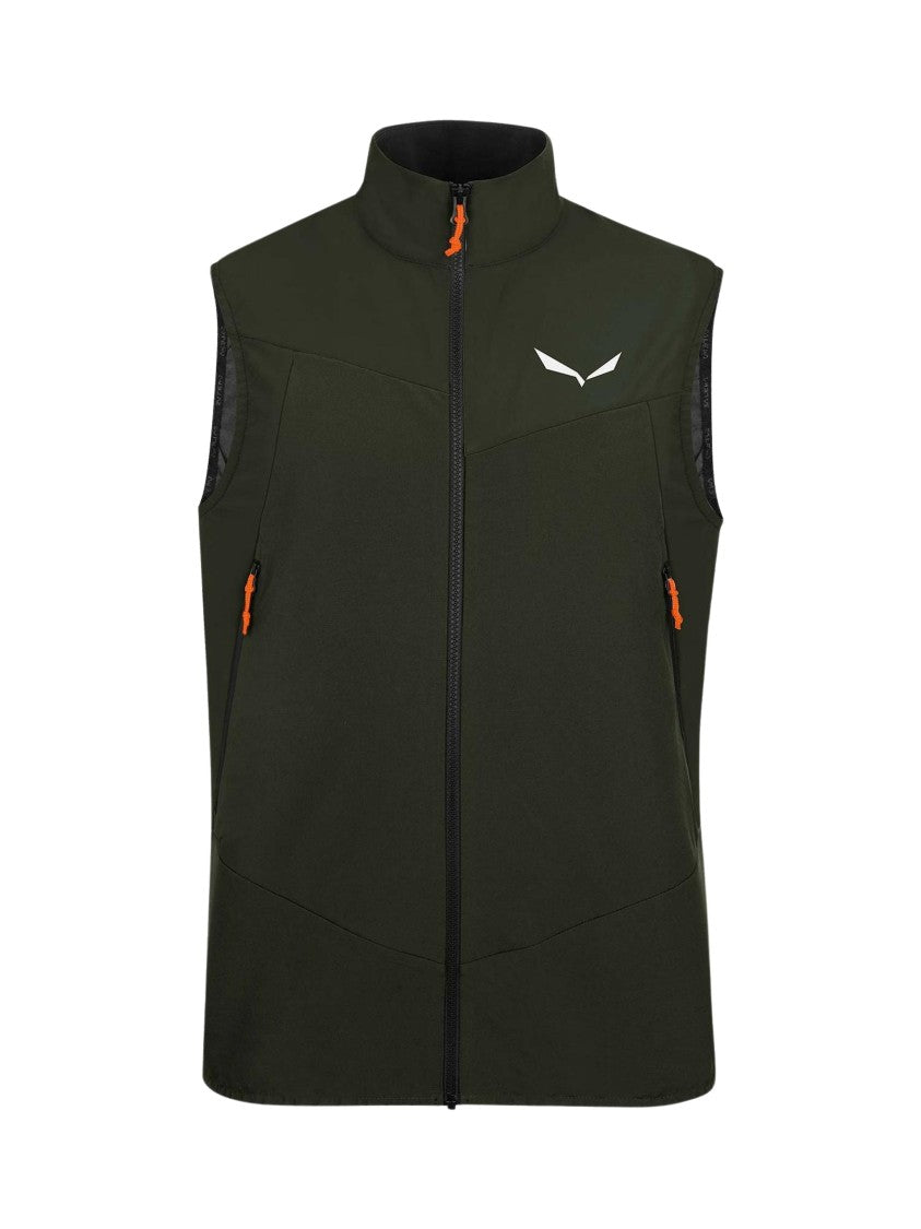 Salewa Sella High-Collar Streamlined Sleeveless Vest