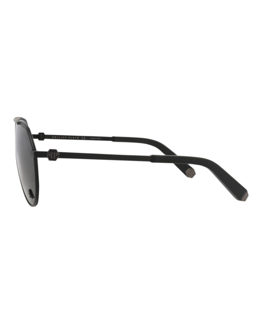 Philipp Plein Aviator-Frame Acetate Sunglasses With Polarized Lenses And Designer Case