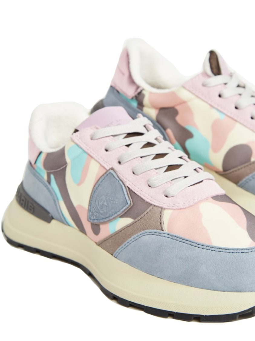Philippe Model Antibes Low Camouflage Sneakers