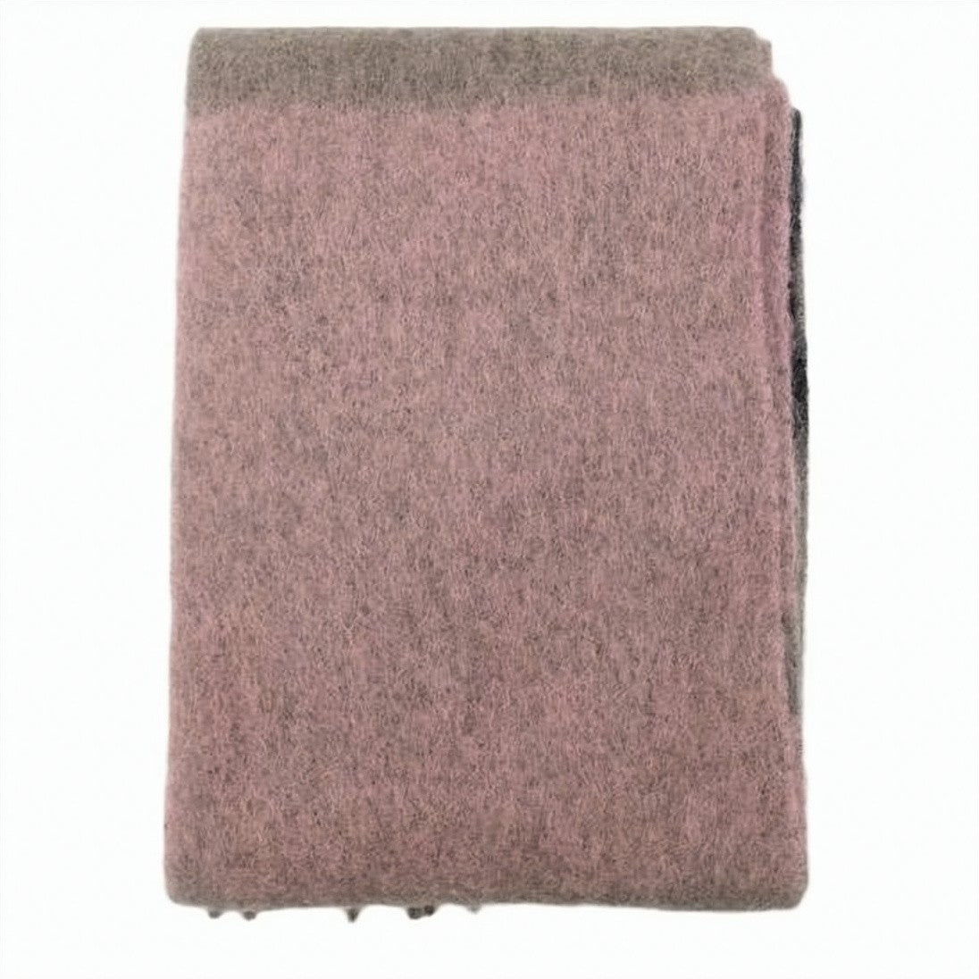 Marni Striped Alpaca-Mohair Scarf With Fringed Ends And Stitched Label
