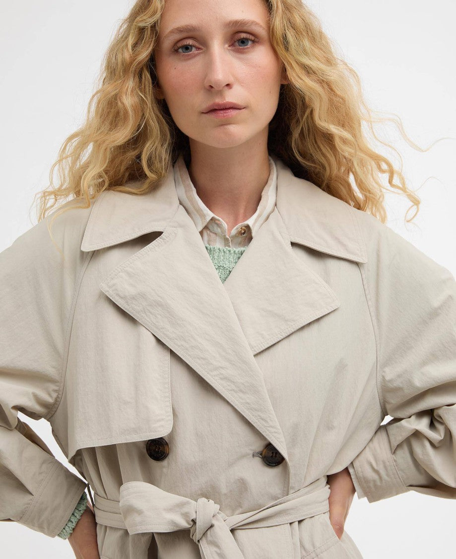Barbour Layla Trench Showerproof Jacket
