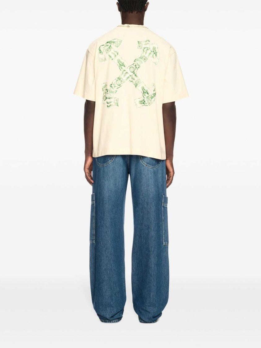 Off-White Irregular Cargo Jeans