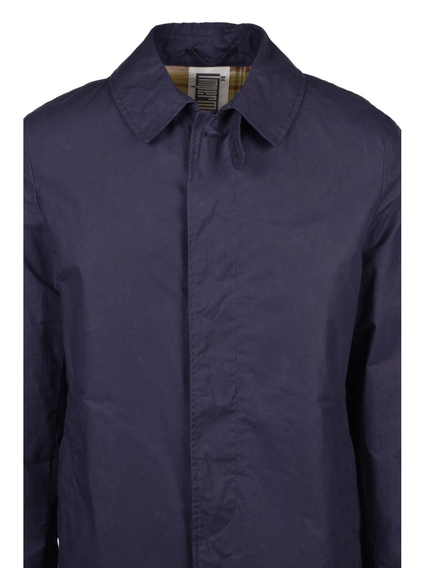 L Impermeabile Martin Coat - Blue