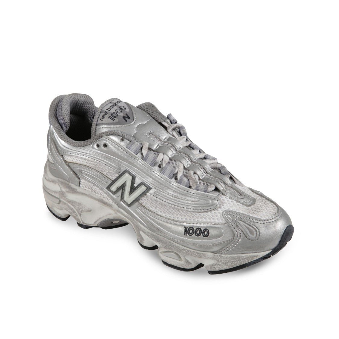 New Balance Classic White Sneakers With Lace-Up Front