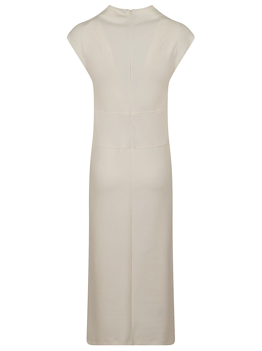 Max Mara Structured Fitted Midi Dress In Soft Scuba Jersey