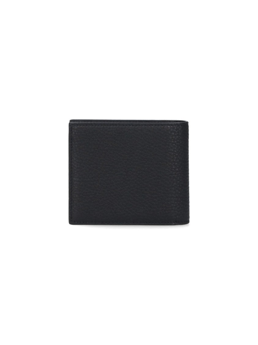 Givenchy Textured Leather Black Wallet