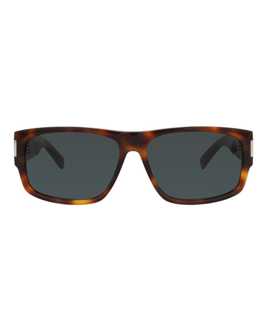 Saint Laurent Square-Frame Recycled Acetate Sunglasses