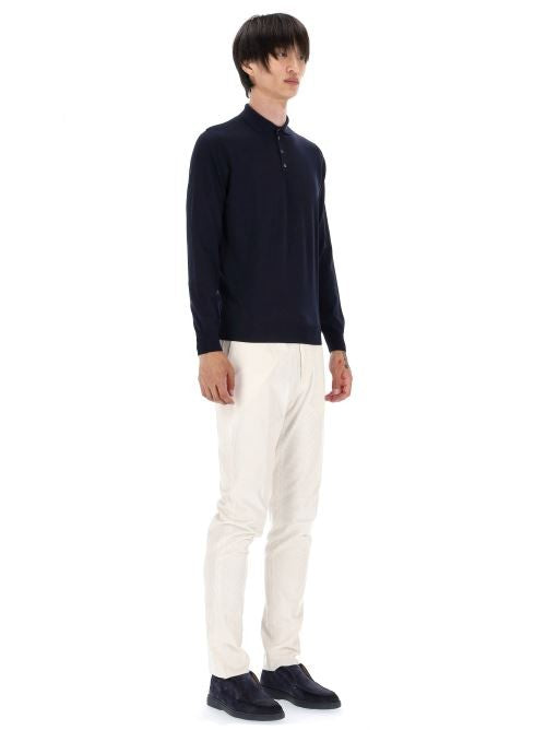Drumohr Extrafine Super 140’S Wool Polo